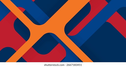 Fundo de vetor abstrato colorido com linhas vibrantes e elementos de design modernos. ilustração vetorial eps 10