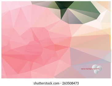 Colorful abstract vector backgrounds. Polygonal texture.