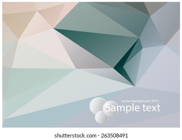 Colorful abstract vector backgrounds. Polygonal texture.