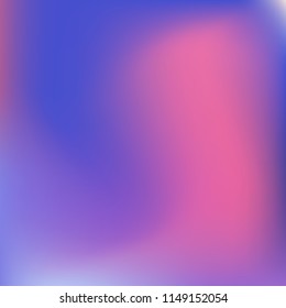 Colorful abstract vector. Blurred colorful gradient background. Multicolor blurry blend. Holographic illustration. Smooth mesh texture. Beautiful natural light. Blue, red, yellow soft colored vector.