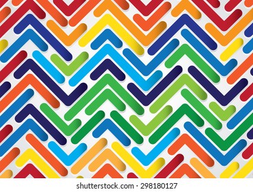 Colorful abstract vector design