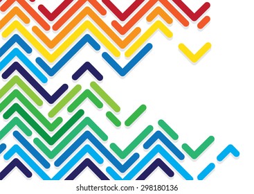 Colorful abstract vector design