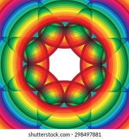 Colorful abstract vector design