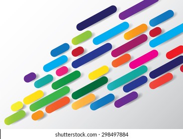 Colorful abstract vector design