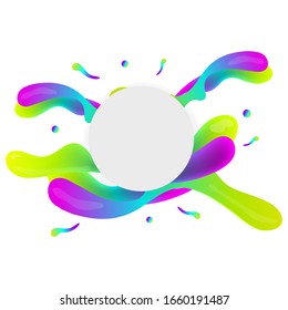 fondo colorido de diseño vectorial abstracto