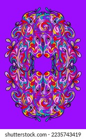 diseño de vector abstracto colorido, fondo colorido abstracto