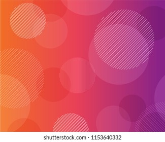 Colorful abstract vector design gradient background