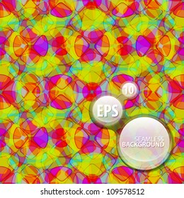 Colorful abstract vector eps10 background of seamless geometrical pattern
