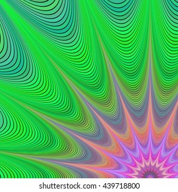 Colorful abstract vector fractal digital art background design