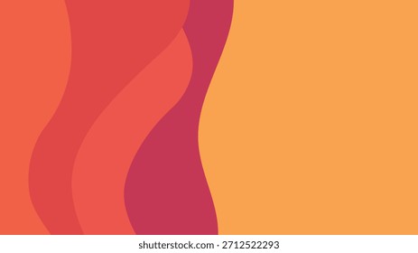 Colorful abstract vector illustration design pattern with elegant gold curve ornament frame for backgrounds banner