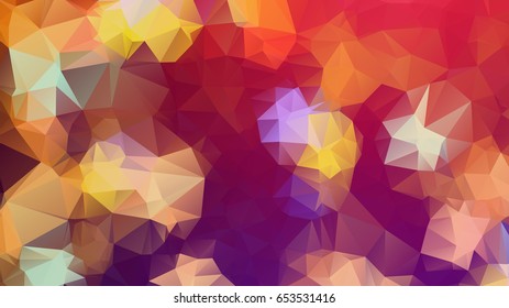  Colorful abstract vector. Abstract rainbow color Triangle Geometrical Background,
