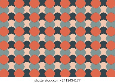 Fondo retro de vector abstracto colorido