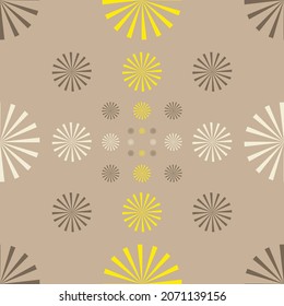 Colorful abstract vector seamless pattern background tile for creative design