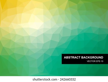 Colorful abstract vector triangle geometric background for use in design