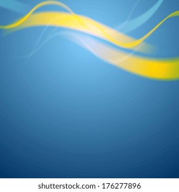 Diseño colorido de ondas vectoriales abstractas