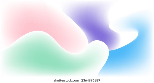 Colorido Resumen vibrante fondo gradiente. color vibrante, fluido y ondulado. EPS vectoriales.