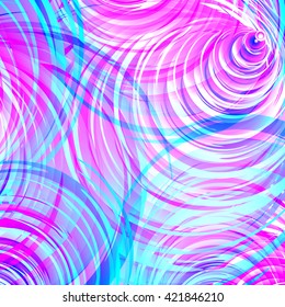 Colorful abstract vortex background. Vector illustration.