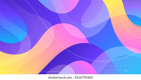 Colorful abstract wallpaper design vector design in eps 10