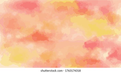 Colorful abstract watercolor background design. Vector illustration for template, banner, wallpaper, flyer, poster, and more. Eps 10 illustration