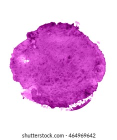 Colorful abstract watercolor texture with splashes and spatters. Modern creative watercolor background for trendy design.