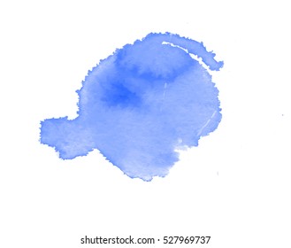 Colorful abstract watercolor texture with splashes and spatters. Modern creative background for trendy design.