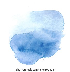 Colorful abstract watercolor texture with splashes and spatters. Modern creative watercolor background for trendy design.