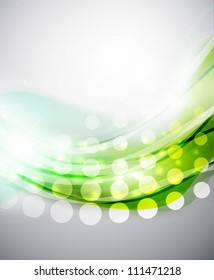 Colorful abstract wave background