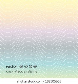 Colorful abstract wave background