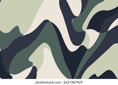 Colorful abstract wave background with creative design.