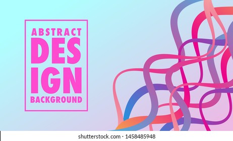 Colorful Abstract Wave Background Design
