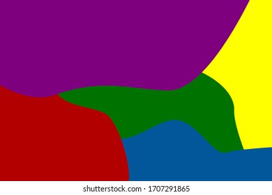 bunter abstrakter Wellenhintergrund