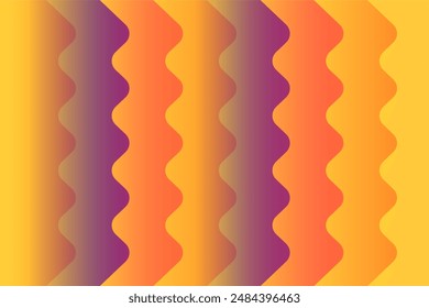 Colorful abstract wave background. Colorful abstract background that can be used for web banners, business cards, invitations, social media banners, etc.