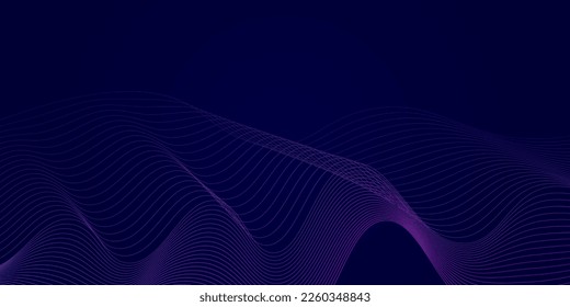Colorful Abstract wave background. Vector illustration for your design
