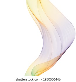 colorful abstract wave. layout for presentation