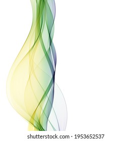 colorida ola abstracta. diseño para presentación