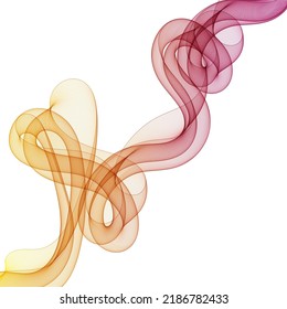 colorida ola abstracta. diseño para presentación