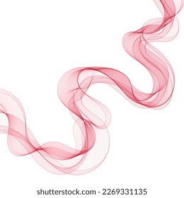 colorful abstract wave. layout for presentation