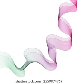 Colorful abstract wave. layout for presentation. Eps 10