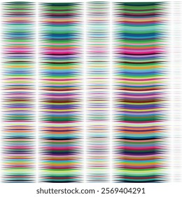 Colorful Abstract Wave Pattern, Vibrant Striped Design