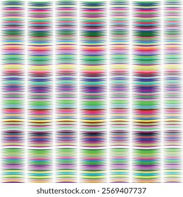 Colorful Abstract Wave Pattern: Vibrant Hues and Geometric Design