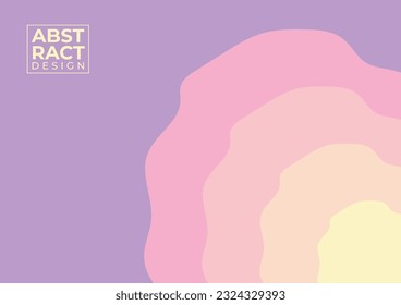 colorful abstract wave shapes background
