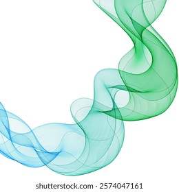 Colorful abstract wave. Vector background. Eps 10