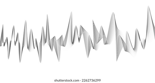 Colorful Abstract Wave for your design, banner, background, wallpaper