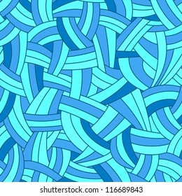 Colorful abstract waves background drawn by hand