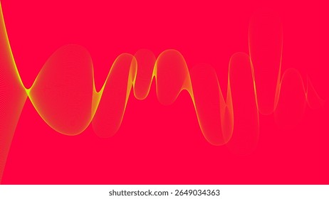 Ondas Abstractas coloridas con movimiento degradado