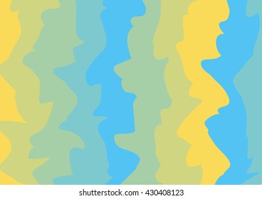 Colorful abstract wavy background