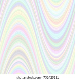 Colorful abstract wavy background from thin curved stripes - vector design