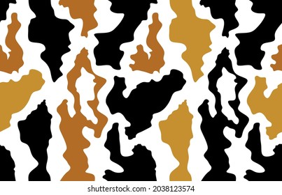 Colorful abstract wavy pattern. Vector Illustration.

