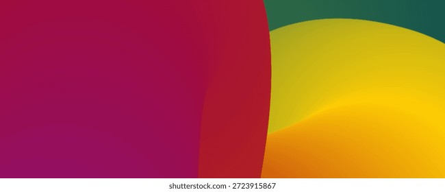 Composición Abstractas colorida de las Formas onduladas para el diseño artístico