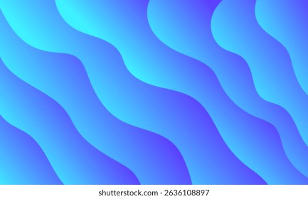 Colorful abstract wavy shapes with smooth gradient design. Perfect for modern backgrounds, digital artwork, posters, presentations, and elegant graphic design projects.